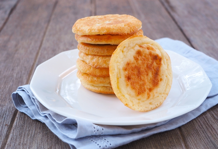 Sandwich dolci con farina di castagne, ricotta e mostarda veneta