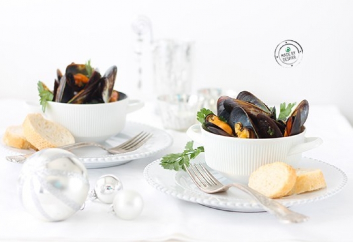 Sauté di cozze alla curcuma