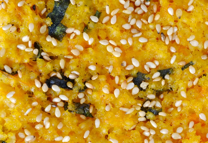 Sformato di miglio alla zucca