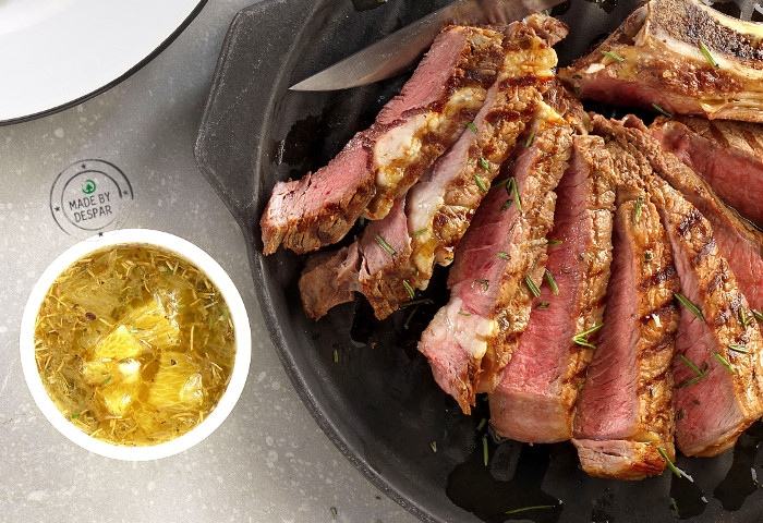 Tagliata di manzo agli agrumi