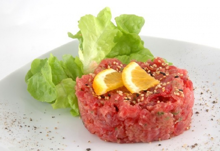Tartare di tonno allo zenzero