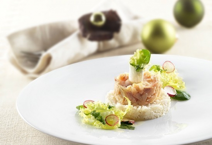 Tartare di trota affumicata