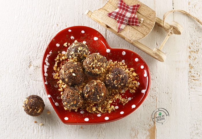 Tartufini fondenti di frutta secca