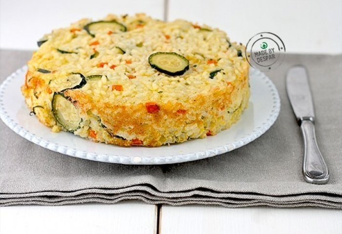 Timballo di riso e verdure