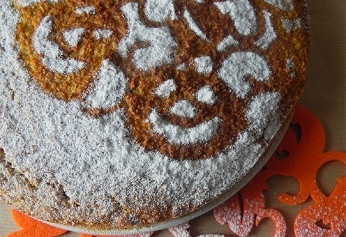 Torta alla zucca per Halloween
