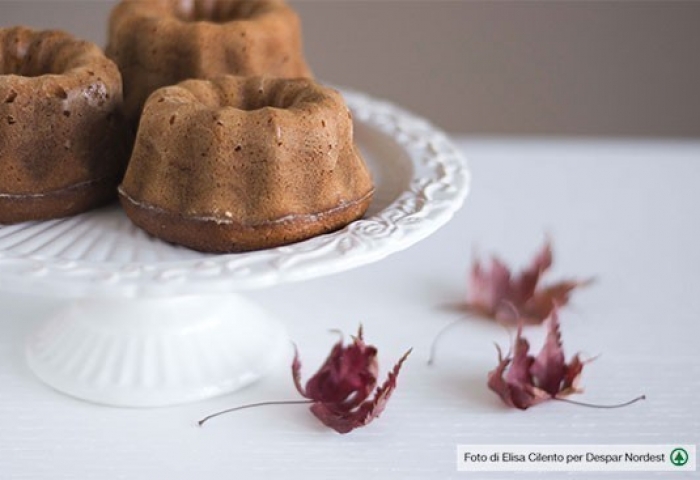 Torta integrale di cachi e yogurt