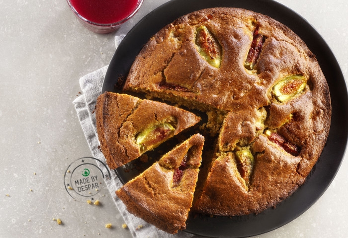 Torta soffice di fichi e noci