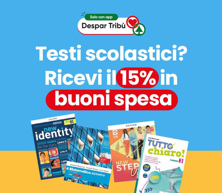 Testi scolastici? Ricevi il 15% del loro valore in buoni spesa!