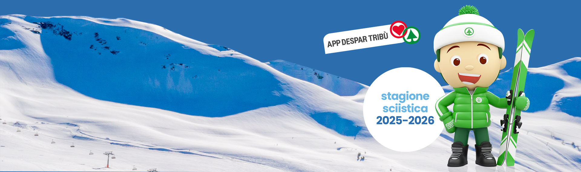 Solo con l’App Despar Tribù risparmia sullo Skipass!