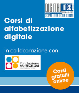 Corsi gratuiti online di Alfabetizzazione Digitale dall'11 gennaio al 24 marzo