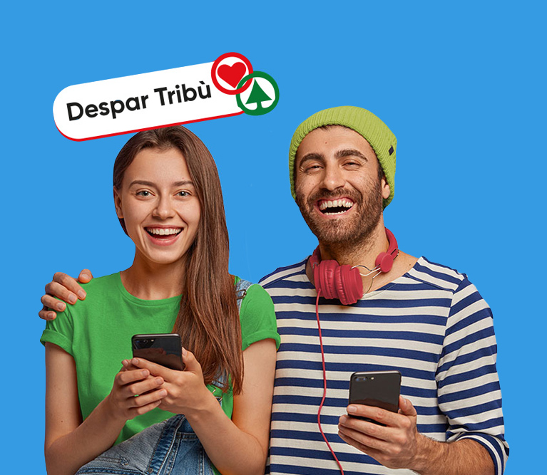 Invita un amico ad iscriversi alla Despar Tribù e ottieni 5.000 Punti Cuore!