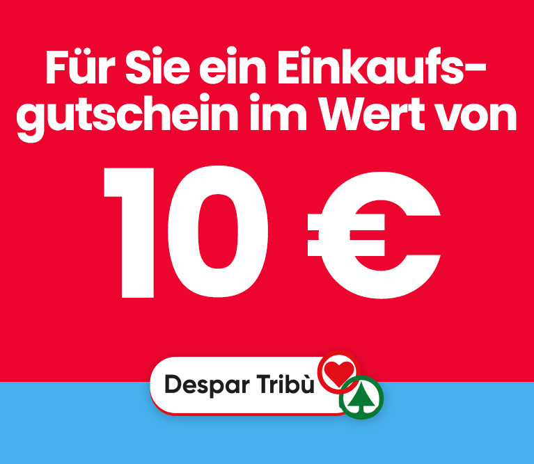 Sie erhalten einen 10 € Einkaufsgutschein, einlösbar bei einem Mindesteinkauf von 60 €.