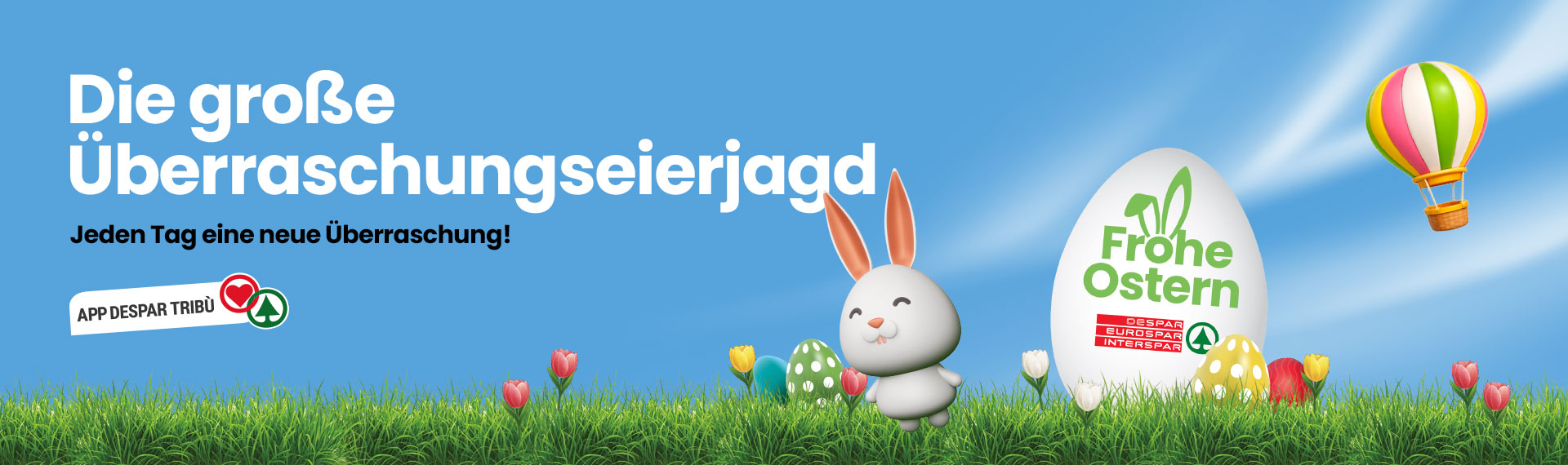 Genießen Sie mit der App Despar Tribù eine ganz besondere Osterzeit vom 23. März bis 5. April 2026
