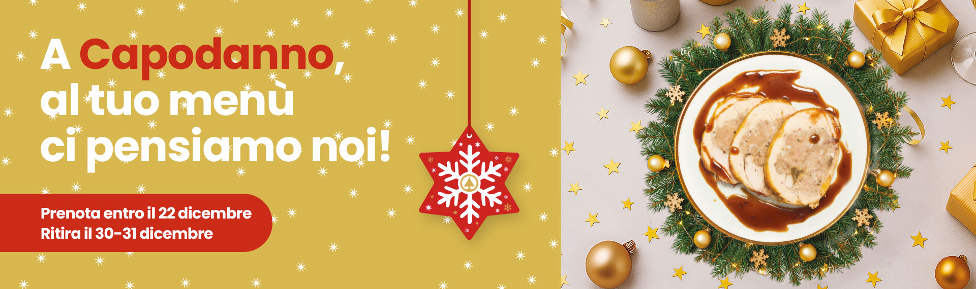 Prenotalo entro il 22 dicembre e ritiralo martedì 30 dicembre o mercoledì 31 dicembre.