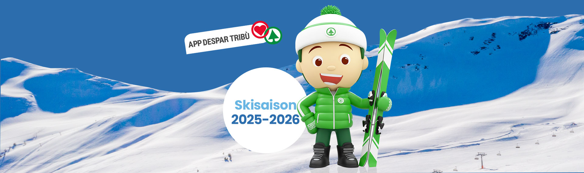 Sparen Sie nur mit der App Despar Tribù beim Skipass!