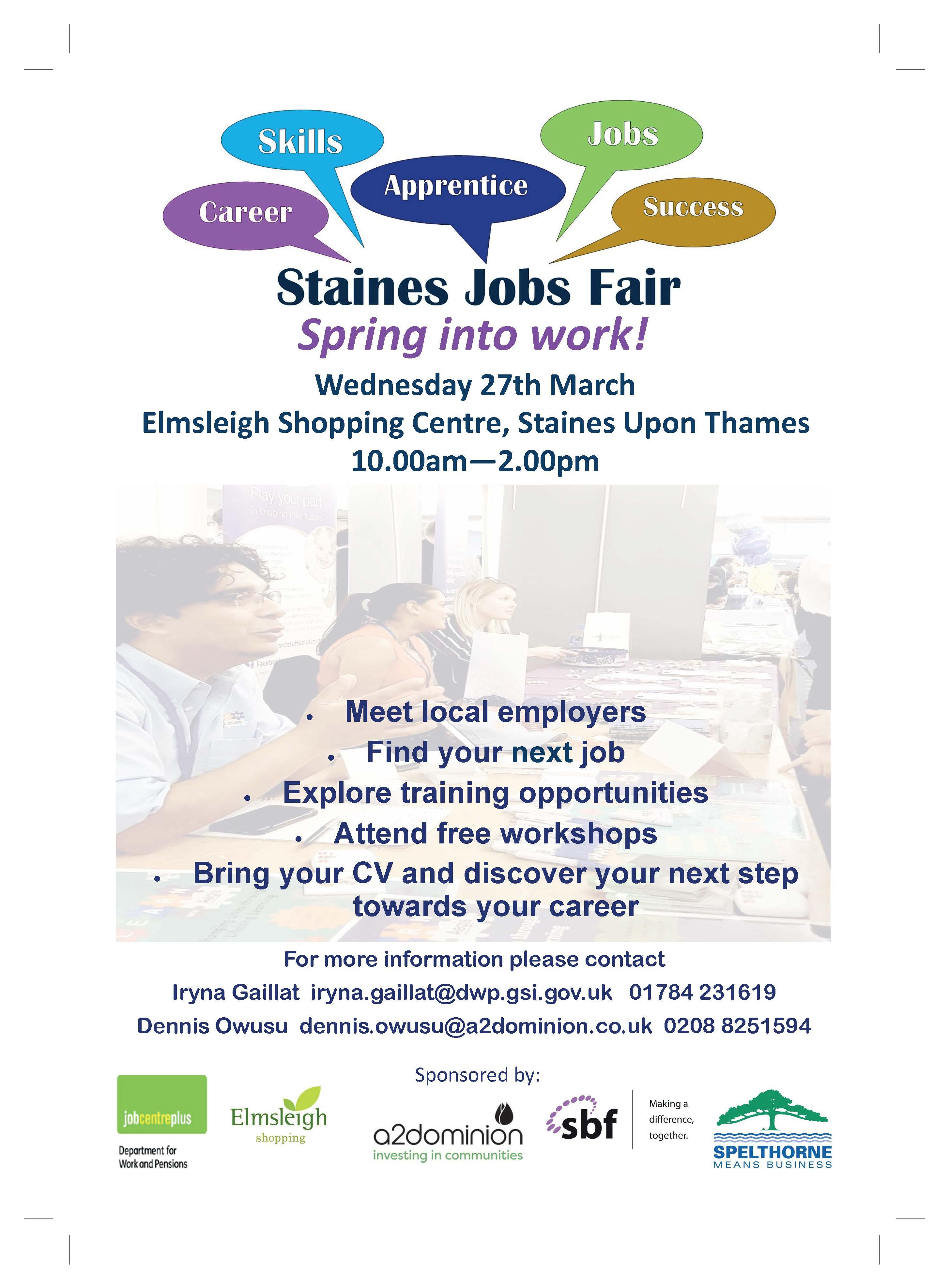 Staines Jobs Fair