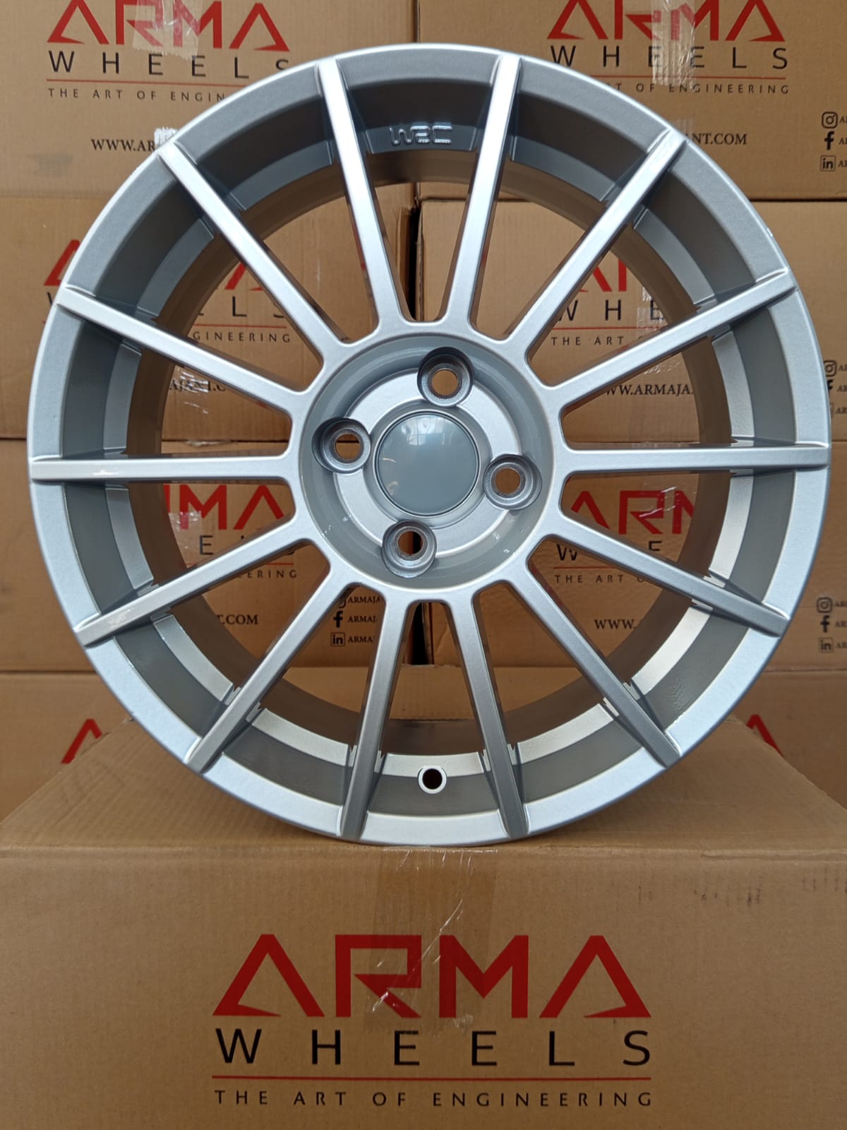 7X16 4X100 ET35 73,1 SILVER