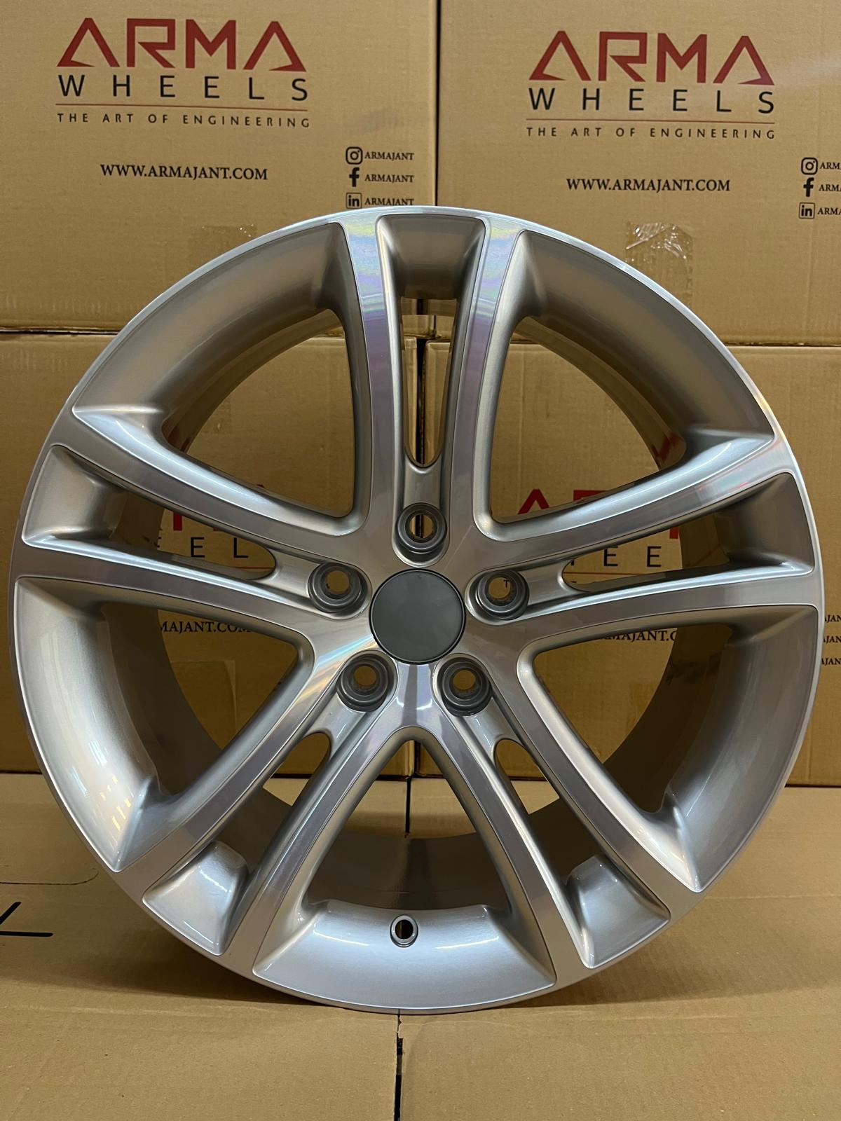 7,5X17 5X100 ET35 73,1 SILVER DIAMOND GLOSS