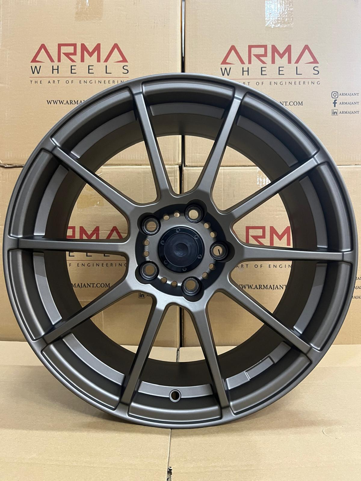 8X18 5X114,3 ET35 73,1 MAT GUN METAL