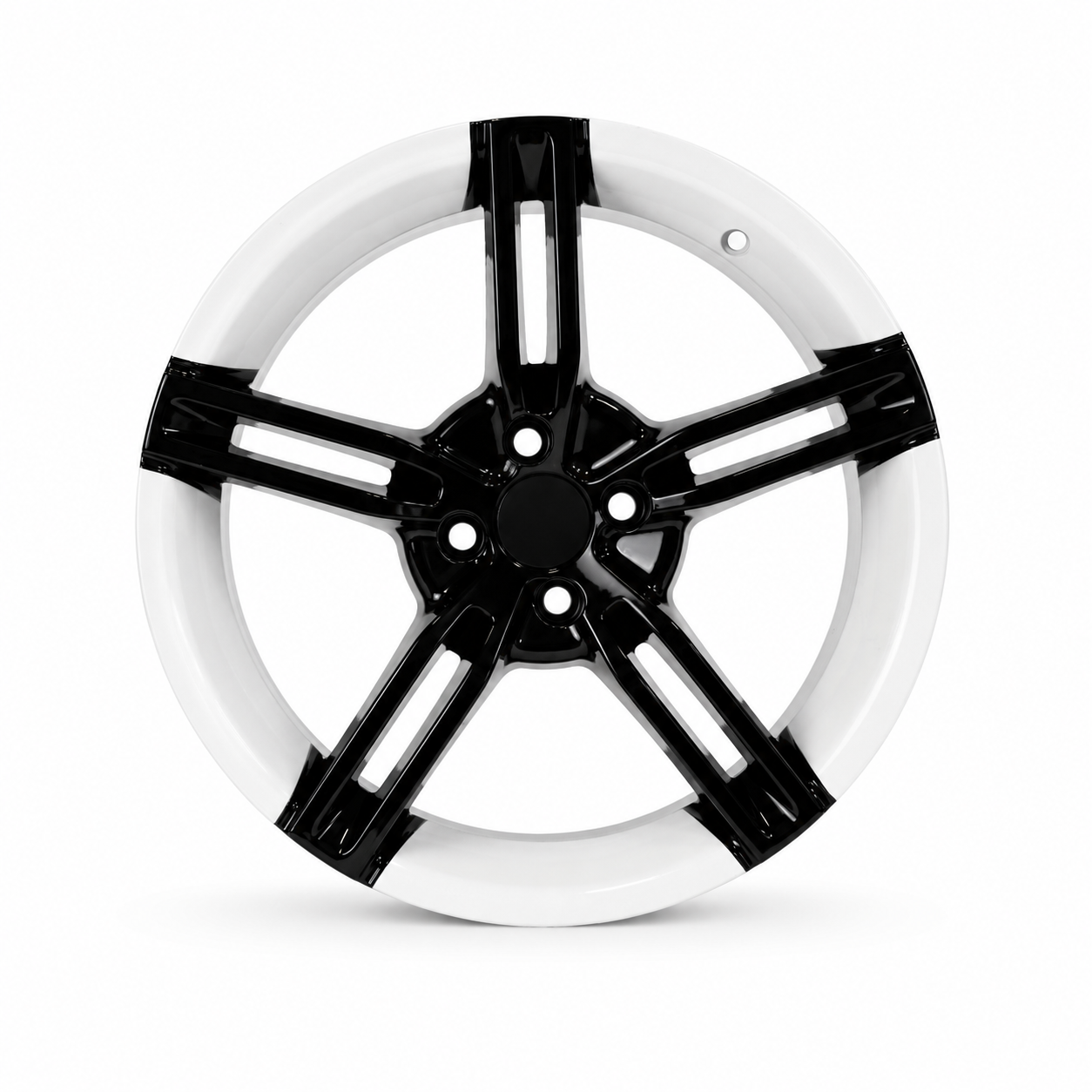 7,5X17 5X120 ET35 73,1 BLACK WHITE