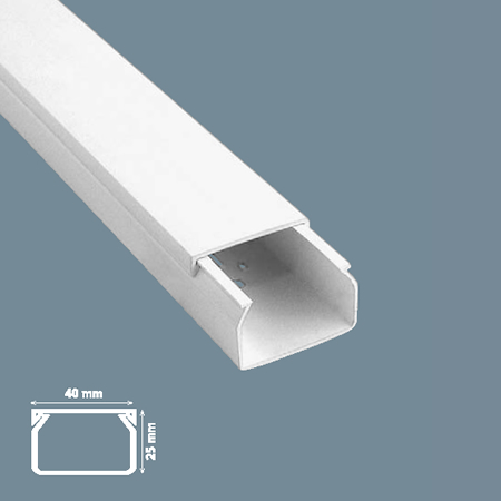 KABLO KANALI 40X25 CANALEX YAPIŞKANLI