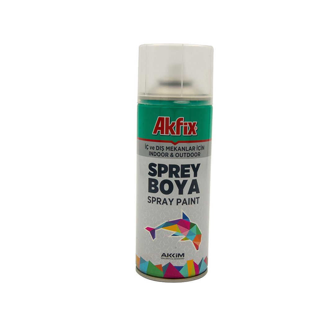 AKFİX SPREY BOYA FLORESAN PEMBE 400ML GW.380GR (6)