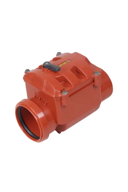 250 MM PLASTİK KLAPELİ ÇEKVALF KİLİTLİ LUX WARES