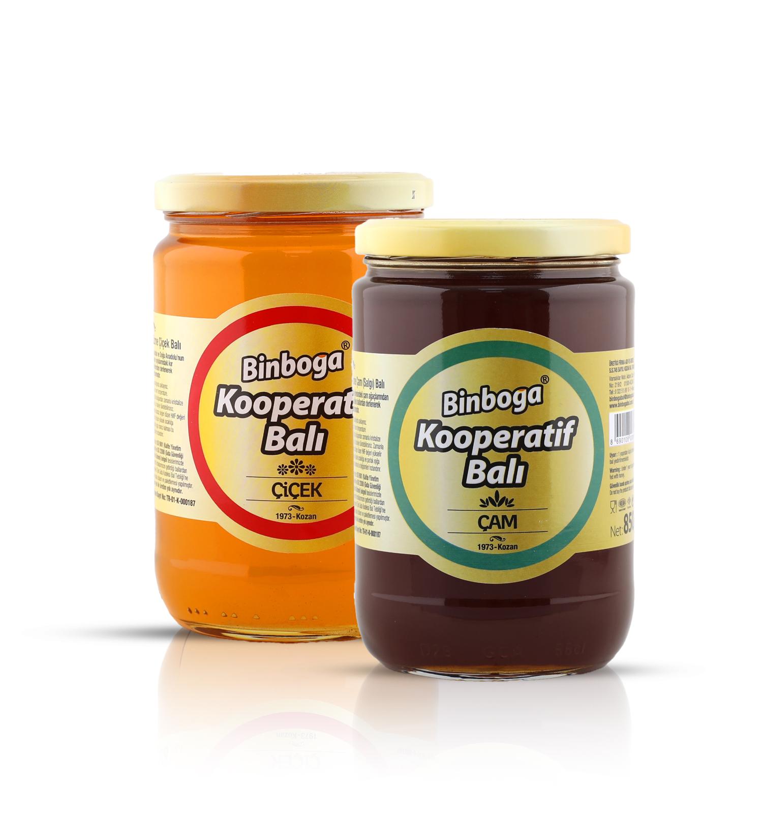 BINBOGA BAL 2'Lİ AVANTAJ PAKETİ (ÇİÇEK + ÇAM) 850GR