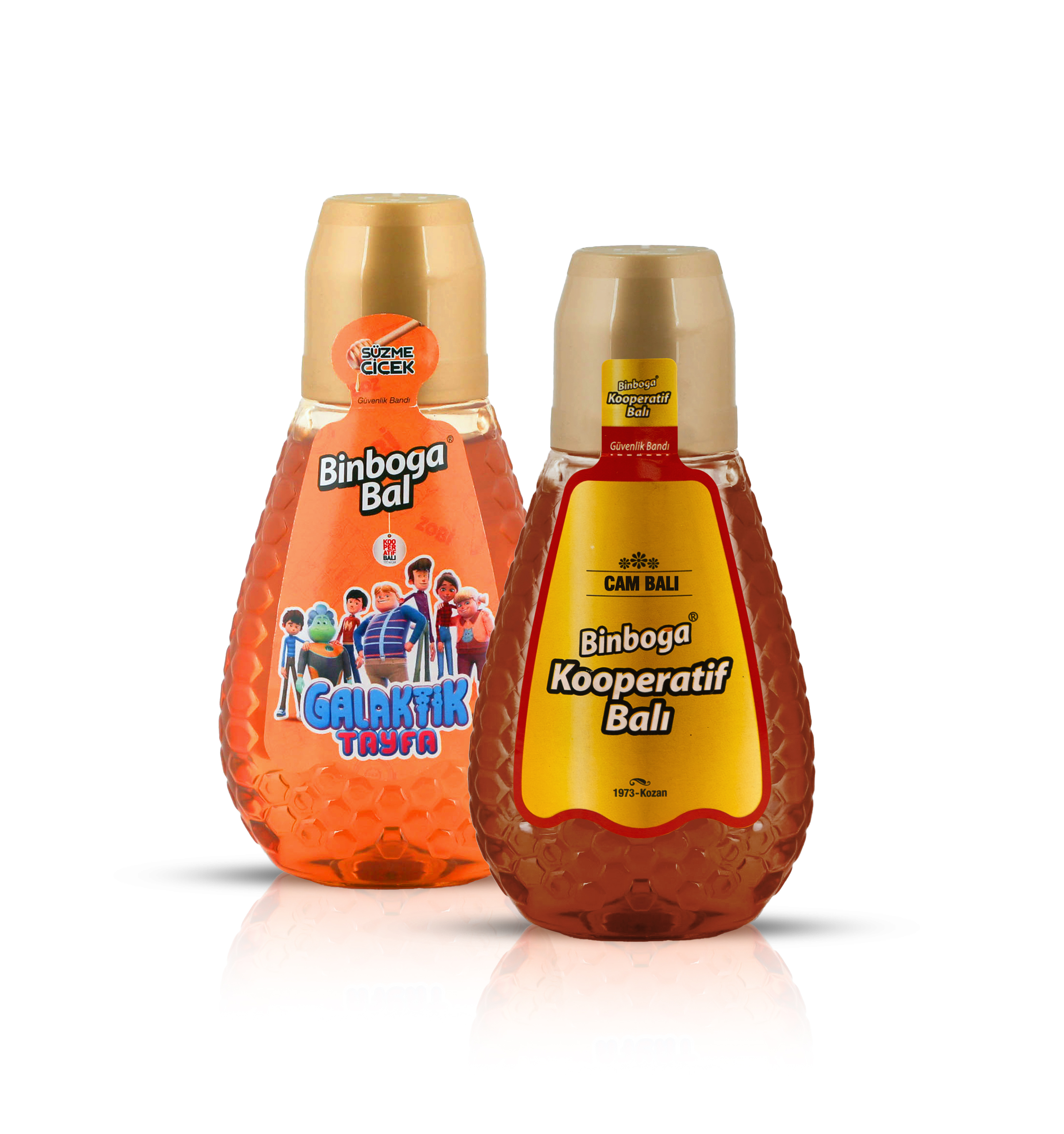 BINBOGA BAL PRATİK 2'Lİ DOĞAL SÜZME ÇİÇEK & ÇAM BALI (325GR X 2)