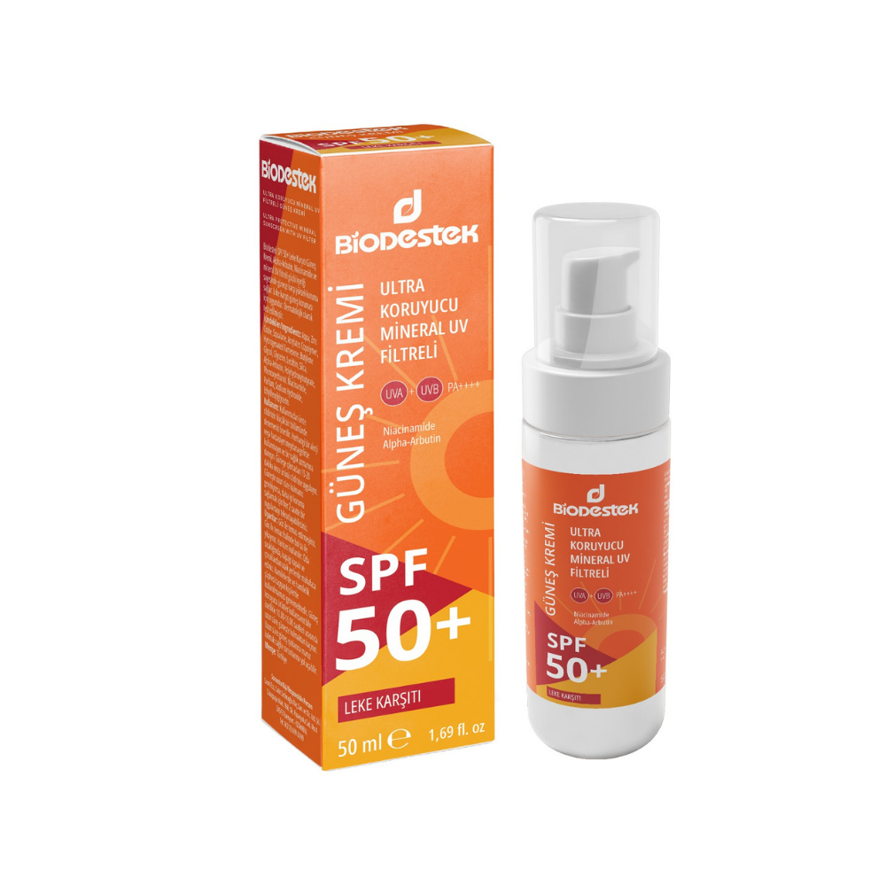 BİODESTEK LEKE KARŞITI GÜNEŞ KREMİ 50ML