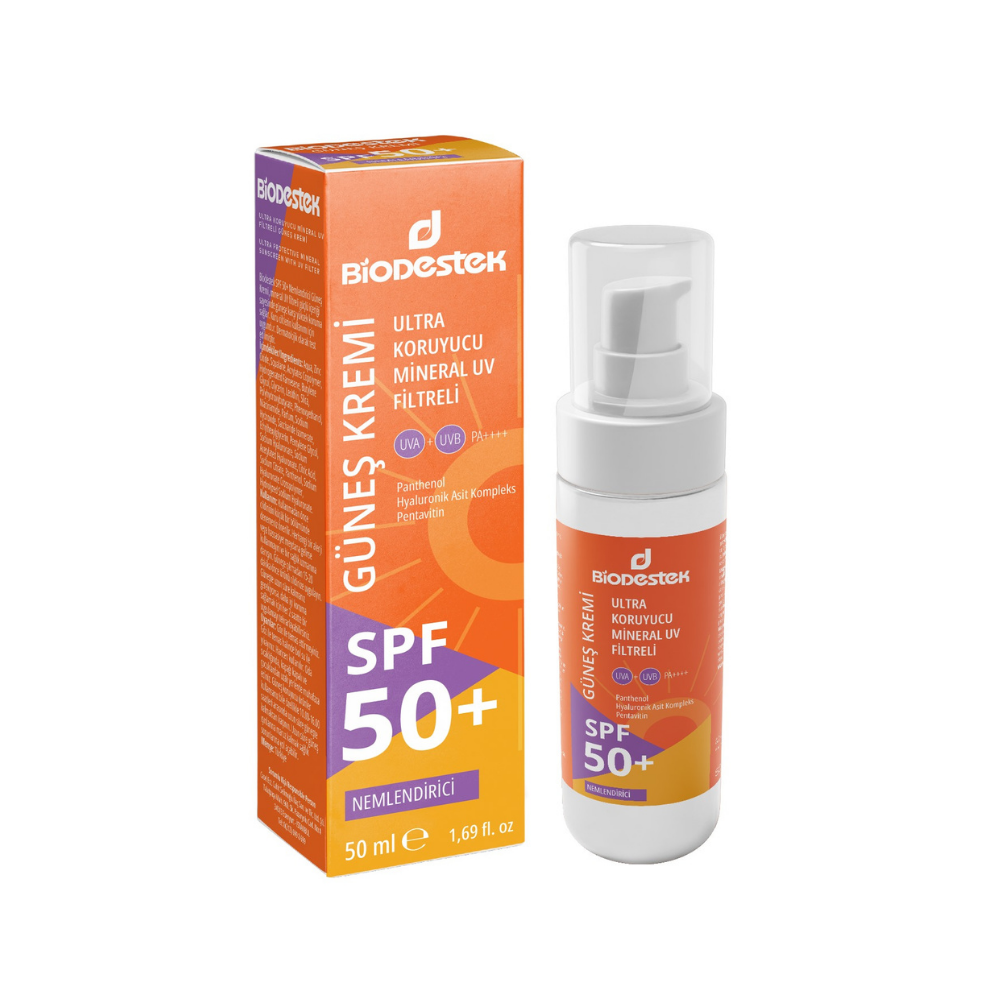 BİODESTEK NEMLENDİRİCİ GÜNEŞ KREMİ 50ML
