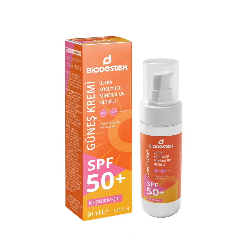 BİODESTEK KIRIŞIKLIK KARŞITI GÜNEŞ KREMİ 50ML