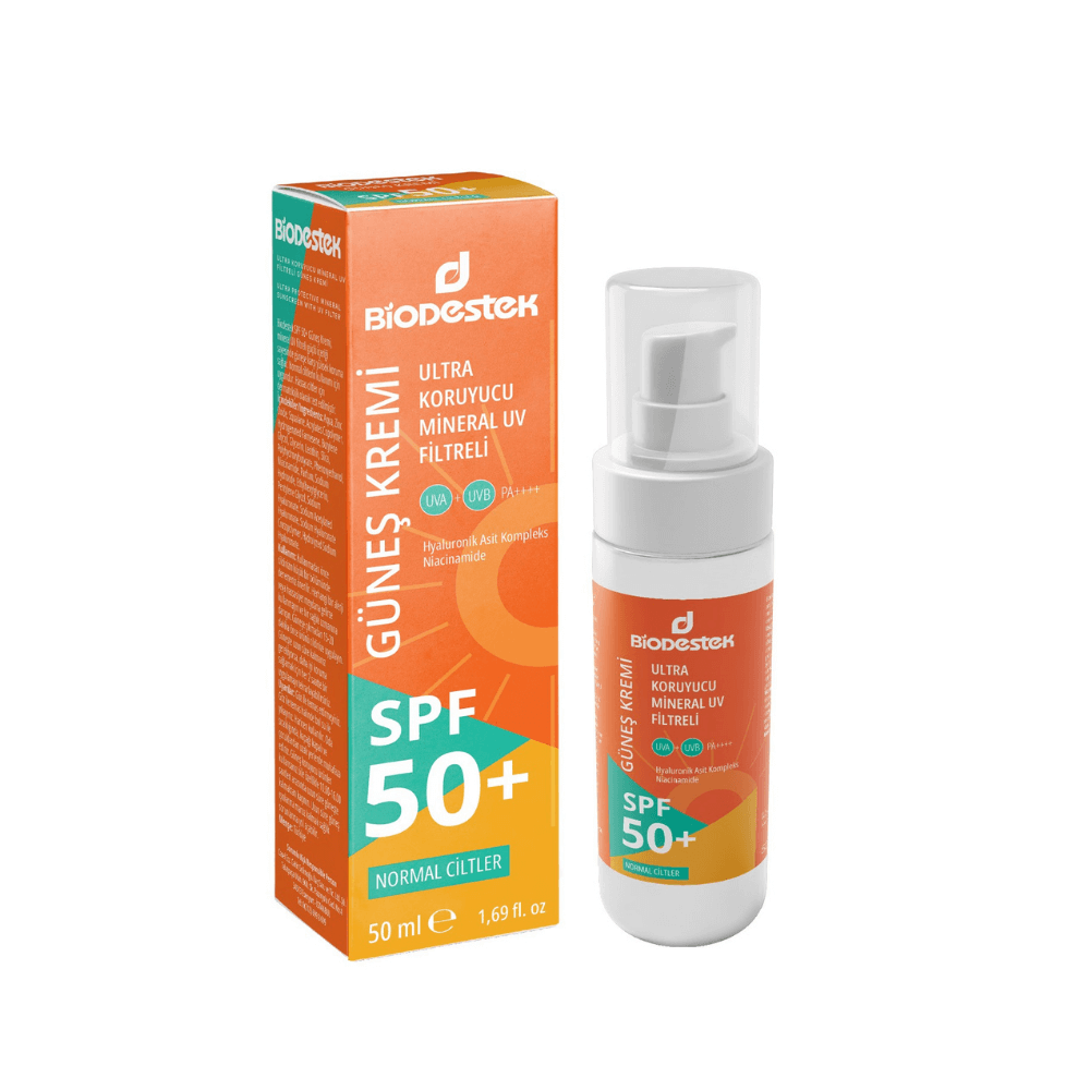 BİODESTEK NORMAL CİLTLER İÇİN GÜNEŞ KREMİ 50ML