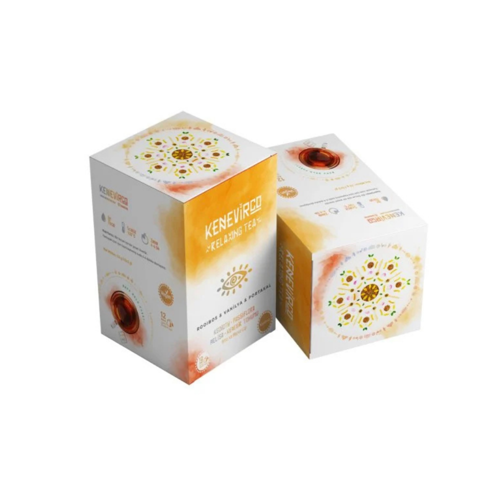 KENEVİRCO RELAX TEA 24 GR (KIRMIZI ROOİBOS, VANİLYA VE PORTAKAL)
