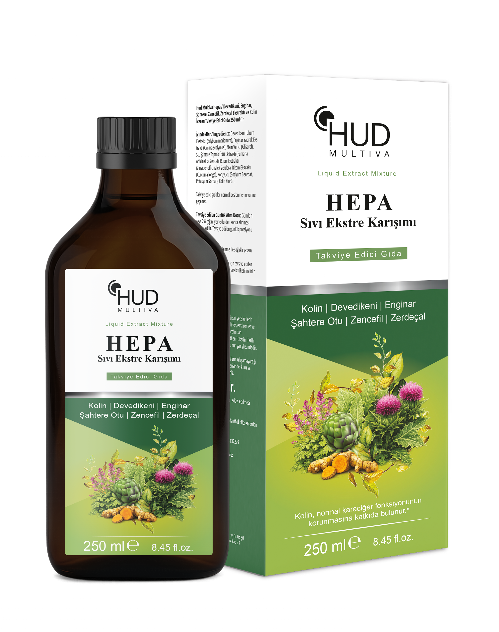 HUD MULTIVA HEPA 250 ML