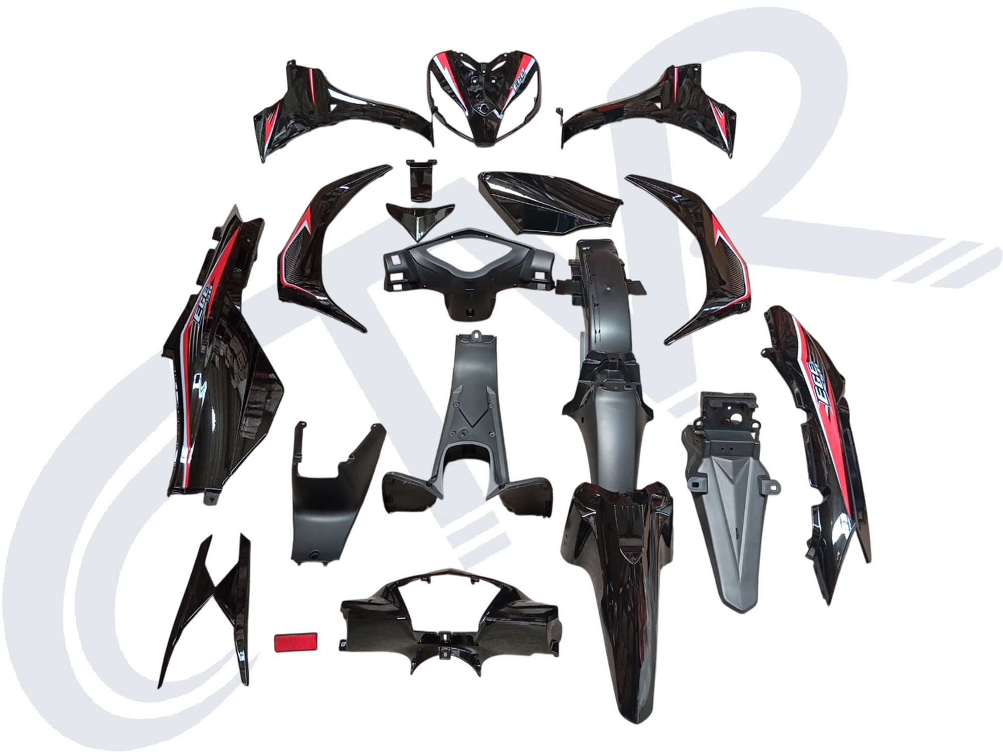 KUBA EGE50 KAPORTA SETİ SİYAH CTVR