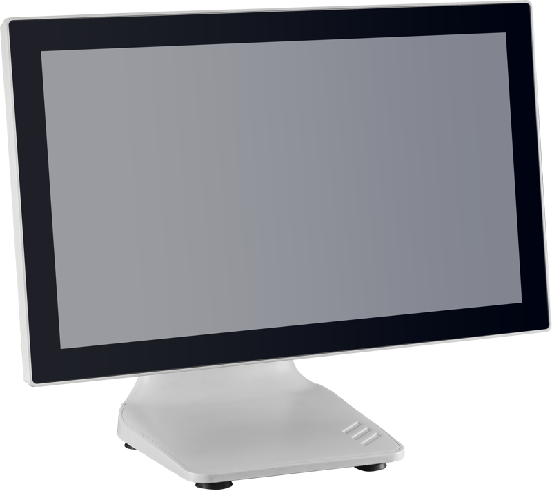 PosTürk TX-1850M 18.5” Dokunmatik Bilgisayar I5 8250U 8GB DDR4 256GB NVMe SSD 10.1″ Müşteri Ekranlı 1920*1080 FHD Beyaz