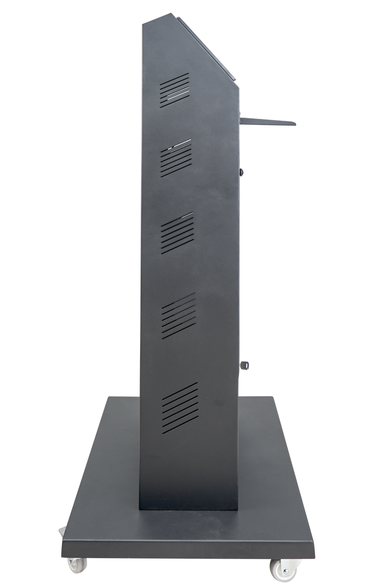 Quanmax 18.5” Stand Yazıcılı Çekmeceli Tekerlekli Yan Okuyucu Plastik Klavye Aparatlı Özel 1