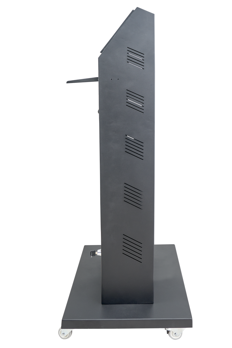 Quanmax 18.5” Stand Yazıcılı Çekmeceli Tekerlekli Yan Okuyucu Plastik Klavye Aparatlı Özel 1