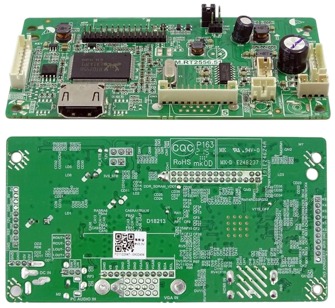 M.RT2556.51 EDP Monitör Controller Card VGA*HDMI 12V 5A