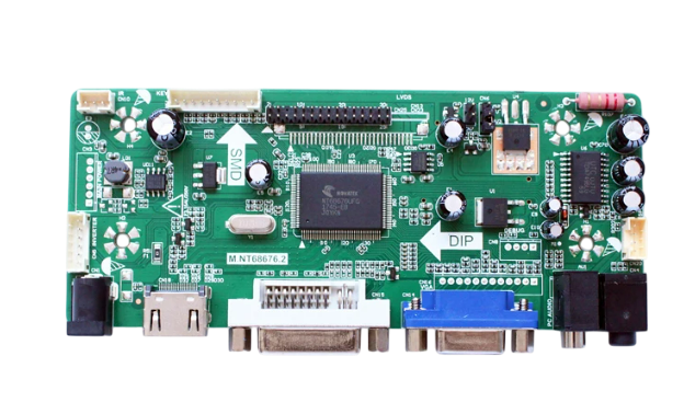 M.NT68676.2A Monitör Controller Card VGA*HDMI*DVI 12V 5A