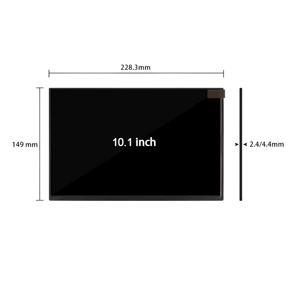 Boe TV101WXM-NP1 10.1” Lcd Panel EDP Cable (80*CM) 1280*800 30 PİN 250 CD/M²