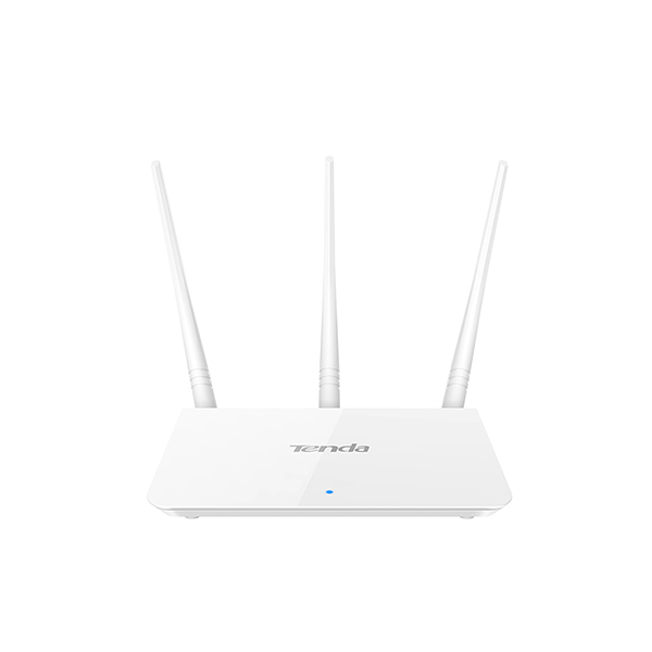 Tenda F3 300MBPS 4PORT 3 Anten 5DBI 2.4GHz Indoor Repeater Router
