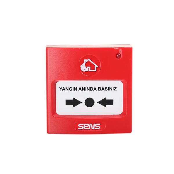 Sens RC-100 Konvansiyonel Resetlenebilir Yangın İhbar Butonu