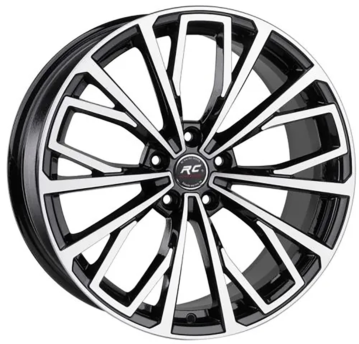 RC 1192 8,5X19 5X112 ET35 66,45 BLACK — RC WHEELS ürün görseli