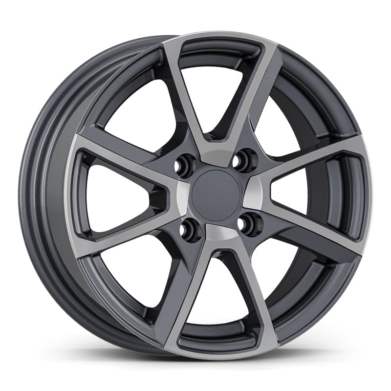 6.0X14 4X100 14040 ET35 67,1 GUN METAL DIAMOND
