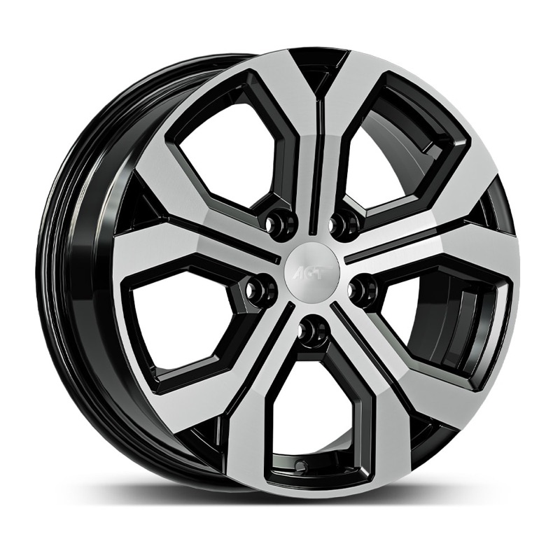 6.5X17 5X114 17260 ET40 66,1 GLOSS BLACK DIAMOND