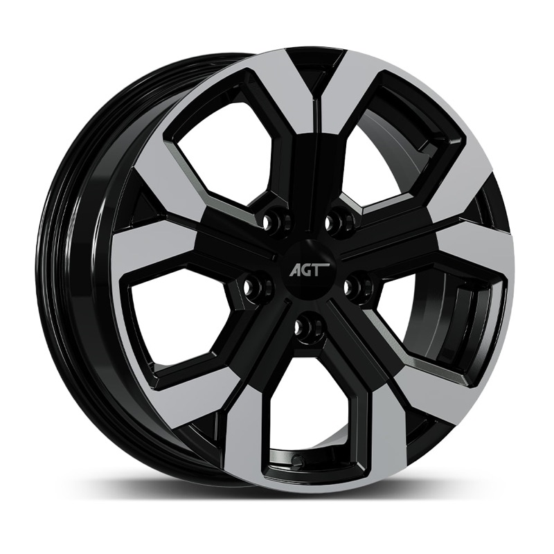 6.5X17 5X114 17260 ET40 66,1 GLOSS BLACK LIP DIAMOND
