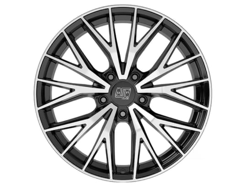 MSW-44 8,5X20 5X108 ET45 73.1 GLOSS BLACK FULL POLISH