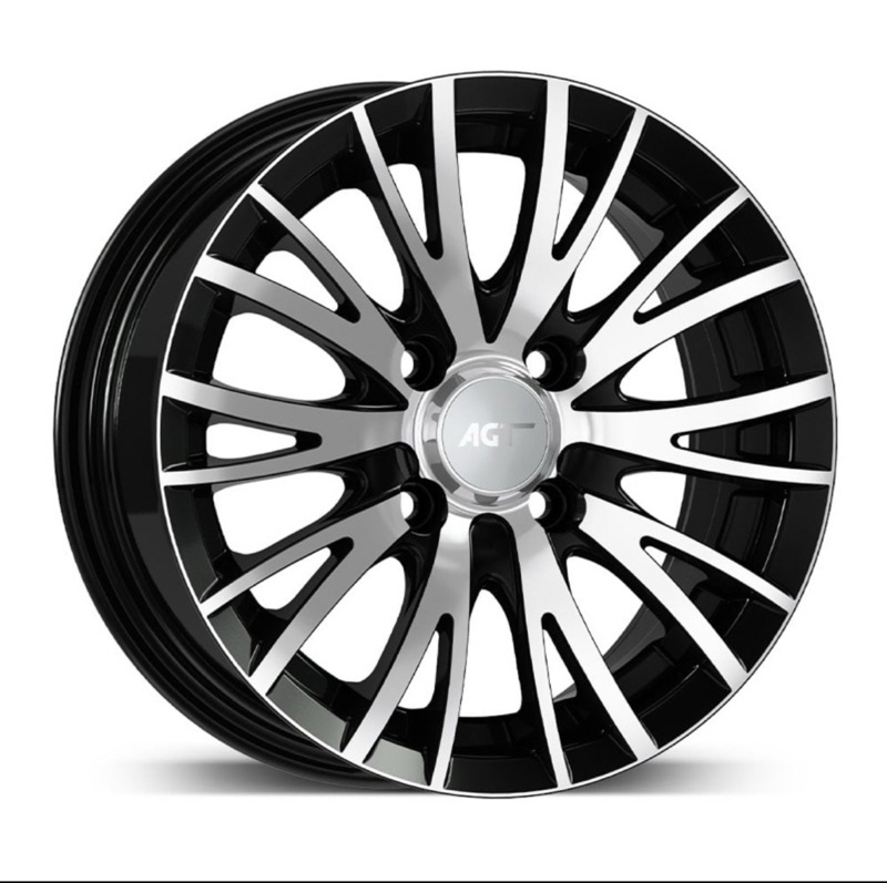 6.0X14 4X108 41014 ET20 65.10 GLOSS BLACK DIAMOND